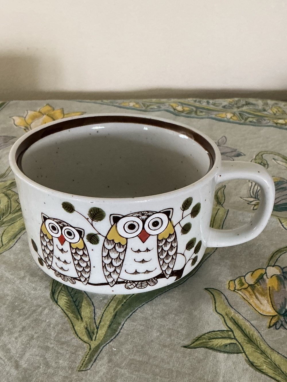 Vintage Otagiri Owl Soup Mug MCM